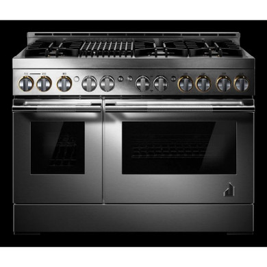 Jennair® 48" RISE™ Gas Professional-Style Range with Infrared Grill JGRP648HL