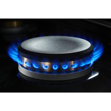 Jennair® 36" NOIR™ Gas Professional-Style Rangetop with Chrome-Infused Griddle JGCP536HM