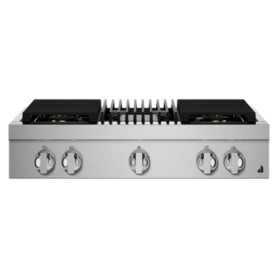 Jennair® NOIR™ 36 Gas Professional-Style Rangetop with Grill JGCP636HM