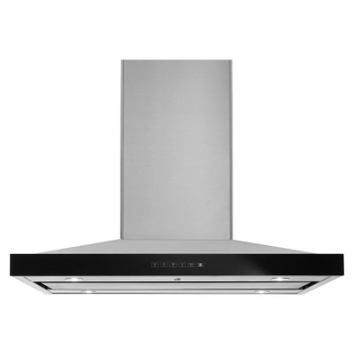 Jennair® Lustre Stainless 36" Pyramid Style Island Mount Canopy Hood JXI8536HS