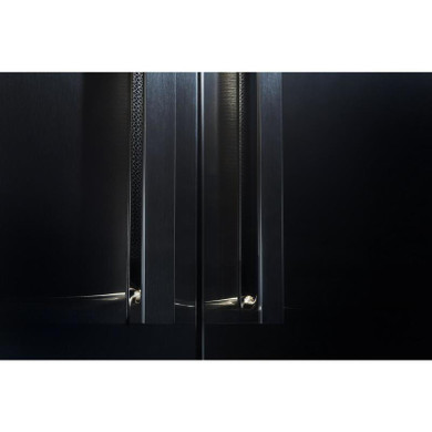 Jennair® 24" Built-In Column Freezer with NOIR™ Panel Kit, Left Swing JKCPL241GM