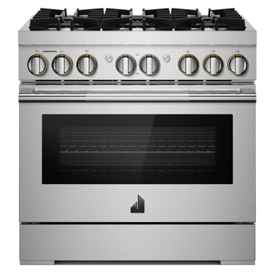 Jennair® 36" RISE™ Dual-Fuel Professional-Style Range JDRP436HL