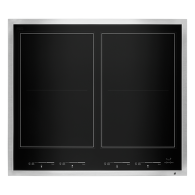 Jennair® 24" Lustre Stainless Induction Flex Cooktop JIC4724HS