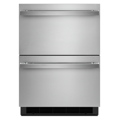 Jennair® NOIR 24" Double Drawer Refrigerator/Freezer JUCFP242HM