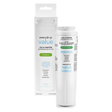 everydrop® value Refrigerator Water Filter 4 (compares to EDR4RXD1B) EVFILTER4B