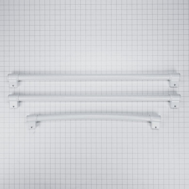 French Door Refrigerator Handle Kit, White W10716725