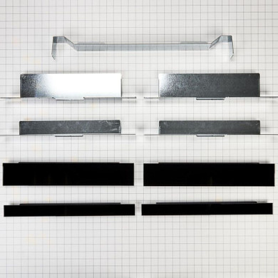 Built-In Oven/Microwave/Coffee Machine Side Trim Cover Kit, Black/Noir W11290015