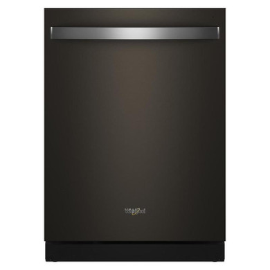 Whirlpool® 24-Inch Dishwasher with Total Coverage Wash Action and Auto Open Air Dry in Fingerprint Resistant Black Stainless WDTS8024SV