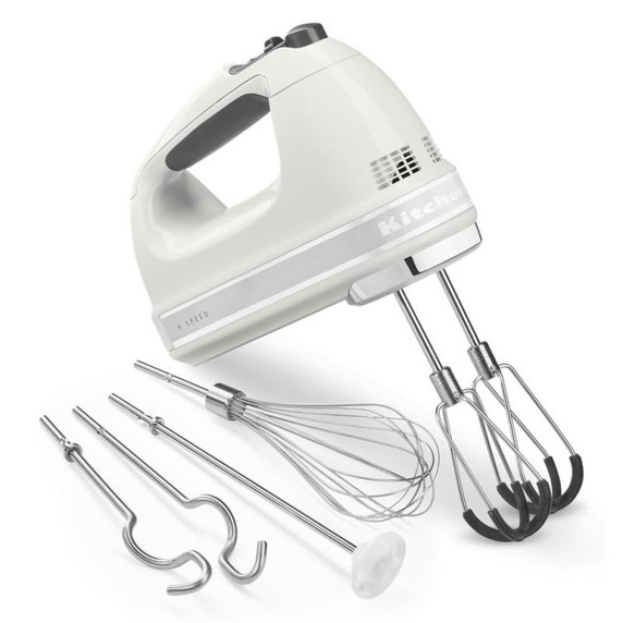 Kitchenaid® 9-Speed Hand Mixer with Flex Edge Beaters KHM9218QWH