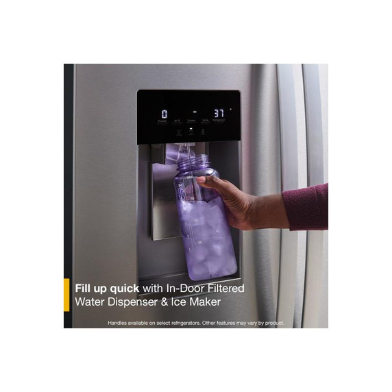 Whirlpool® 36-inch Wide True Counter Depth 4-Door French Door Refrigerator - 22 cu. ft. WRMC5036RZ