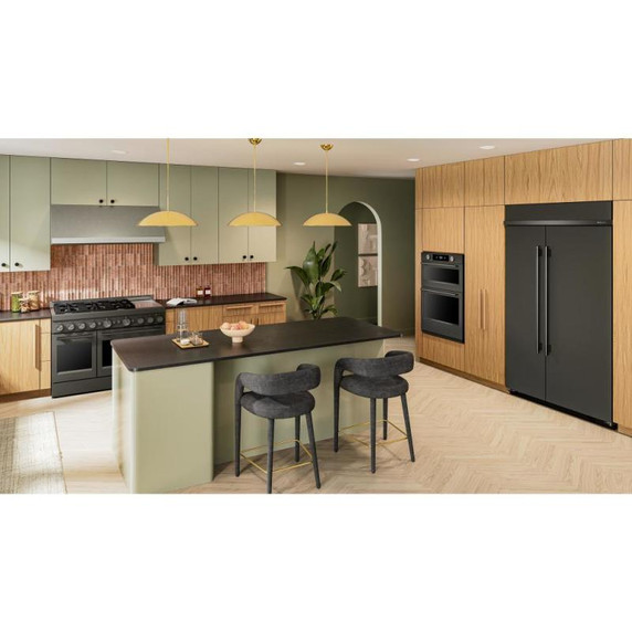 KitchenAid® 48-Inch 6 Burner Commercial-Style Gas Range with Griddle KFGD948SBE