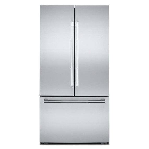 Jennair® RISE 36" Counter-Depth French Door Refrigerator JFFCCI72SL