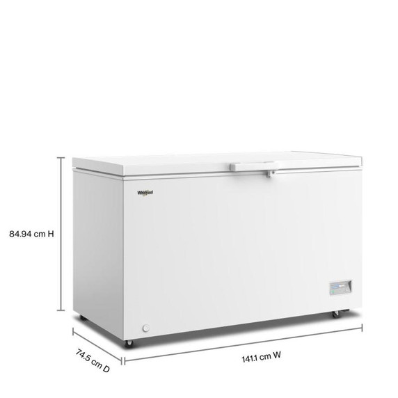 Whirlpool® 16 Cu. Ft. Convertible Chest Freezer with 3 Storage Baskets WZCC5516TW