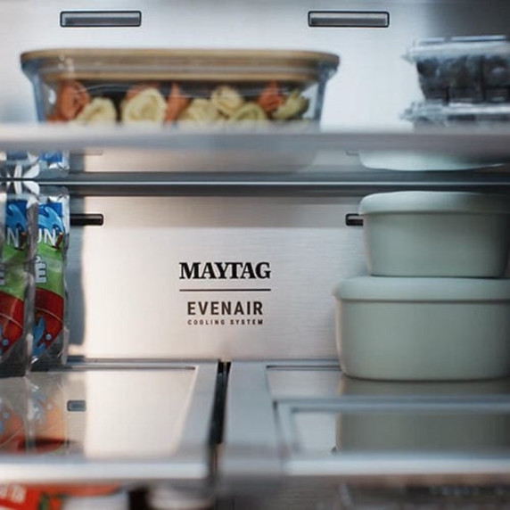 Maytag® 29 Cu. Ft. XL Capacity French Door Bottom Mount Refrigerator with In-Door-Ice® Dispensing System MRMF5436TZ
