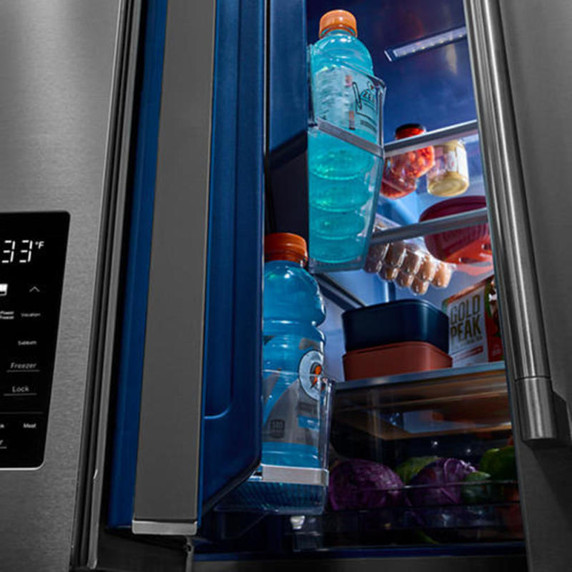 Maytag® 29 Cu. Ft. XL Capacity French Door Bottom Mount Refrigerator with In-Door-Ice® Dispensing System MRMF5436TZ