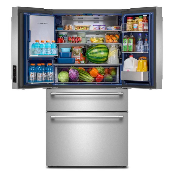 Maytag® 29 Cu. Ft. XL Capacity French Door Bottom Mount Refrigerator with In-Door-Ice® Dispensing System MRMF5436TZ