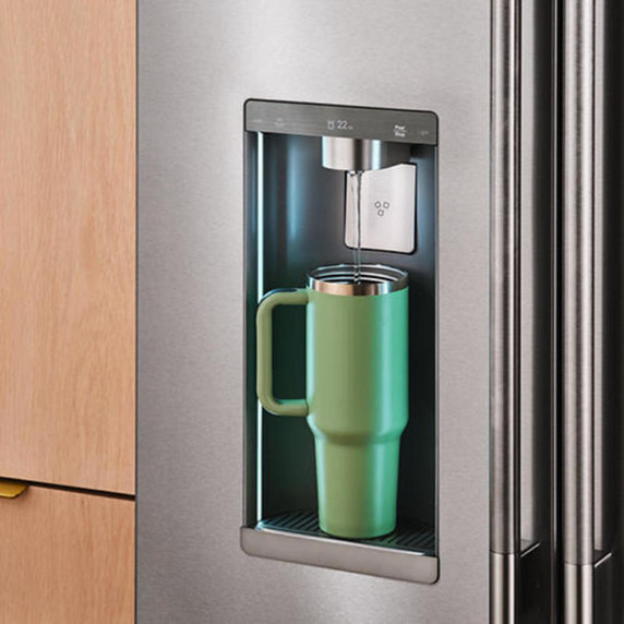 Kitchenaid® Counter-Depth French Door Refrigerator with Intelligent Auto Fill KRFC536SPS
