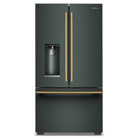 Kitchenaid® Counter-Depth French Door Refrigerator with Intelligent Auto Fill KRFC536SJP