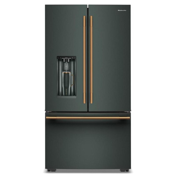 Kitchenaid® Counter-Depth French Door Refrigerator with Intelligent Auto Fill KRFC536SJP