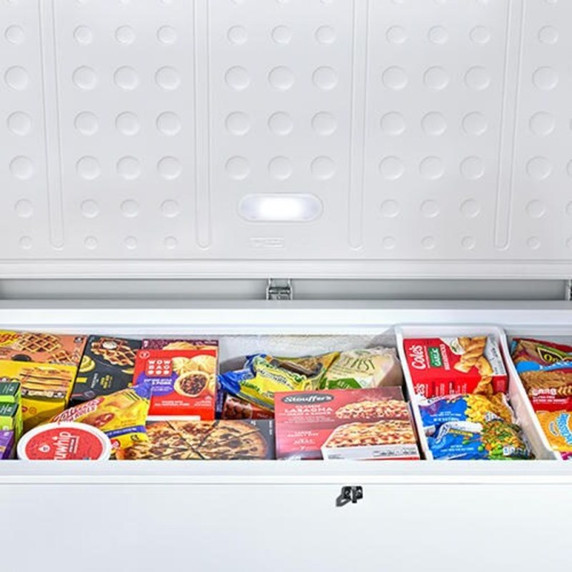 Amana® 16 Cu. Ft. Chest Freezer with Up-Front Temperature Control System AZCC2316TW