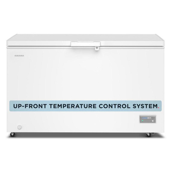 Amana® 16 Cu. Ft. Chest Freezer with Up-Front Temperature Control System AZCC2316TW