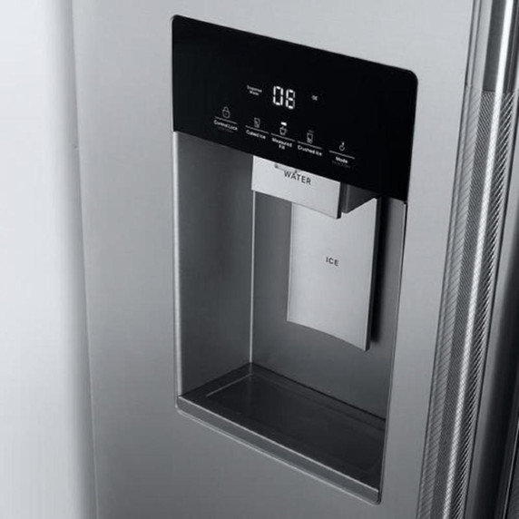 Jennair® RISE™ 36” Counter-Depth French Door Refrigerator with External Dispenser JFFCCE72SL