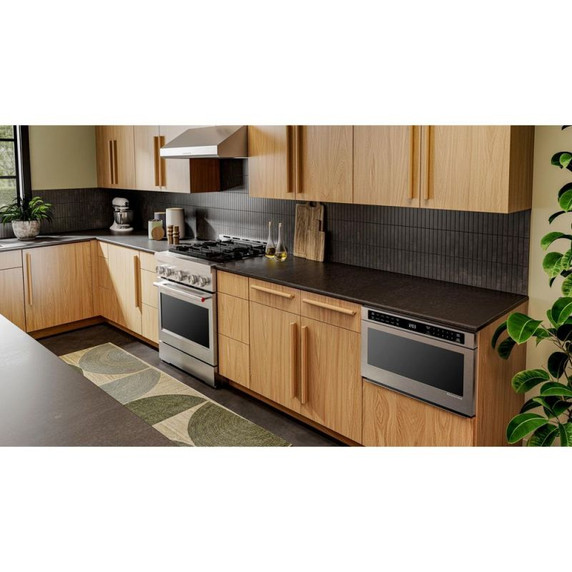 Kitchenaid® 24" Under-Counter Microwave Oven Drawer with Steam Cooking KMBD524TPS
