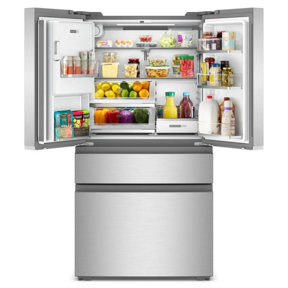 Whirlpool® 36-inch True Counter Depth 4-Door French Door Refrigerator with Nugget Ice - 22 cu. ft. WRMC7436TZ