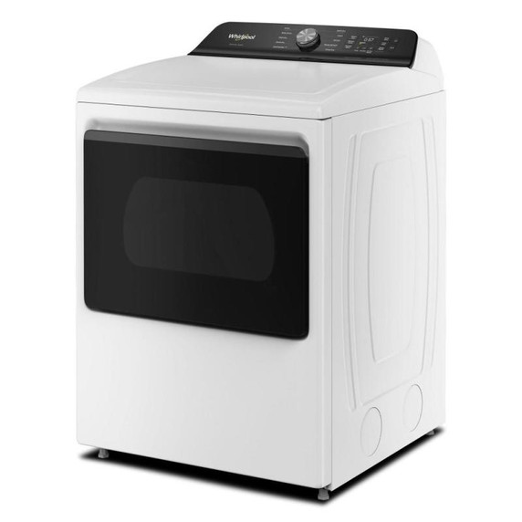 Whirlpool® 7.5 cu. ft. Smart Electric Top Load Dryer with Steam Iron and AI Dry YWED8509TW