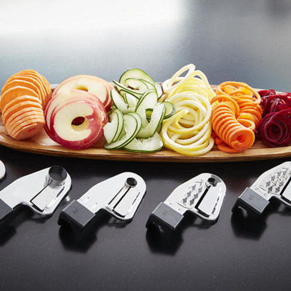 Kitchenaid® 7 Blade Spiralizer Plus with Peel, Core and Slice KSM2APC