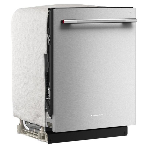 Kitchenaid® 360° Max Jets™ Third Rack Dishwasher with Stemware Shield and Stemware Clips, 44 dBA KDTS434SPS