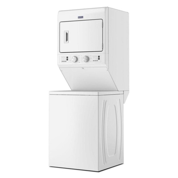 Maytag® Top Load Gas Stacked Laundry Centre with Extra Power Cycle - 4.6 cu. ft. IEC/5.9 cu. ft. MTTG4231TW