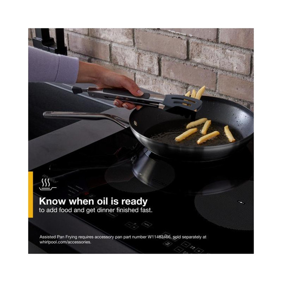 Whirlpool® 24-Inch Small Space Induction Cooktop WCI55US4JB Whirlpool® 24-Inch Small Space Induction Cooktop WCI55US4JB