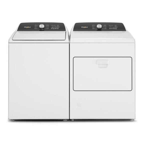 Whirlpool® 7.0 Cu. Ft. Top Load Gas Moisture Sensing Dryer WGD5010LW