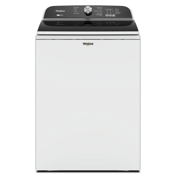 6.0-6.1 Cu. Ft. Whirlpool® Top Load Washer with Removable Agitator WTW6157PW