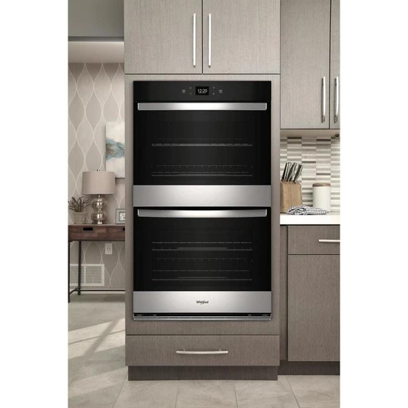 Whirlpool® 8.6 Total Cu. Ft. Double Wall Oven with Air Fry When Connected WOED5027LZ
