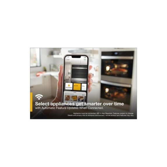 Whirlpool® 8.6 Total Cu. Ft. Double Wall Oven with Air Fry When Connected WOED5027LZ