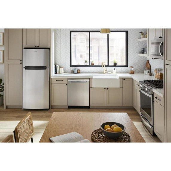 Whirlpool® 24” Stainless Steel Dishwasher with AI Intelligent Wash - 47 dBA WDTA50SAKZ
