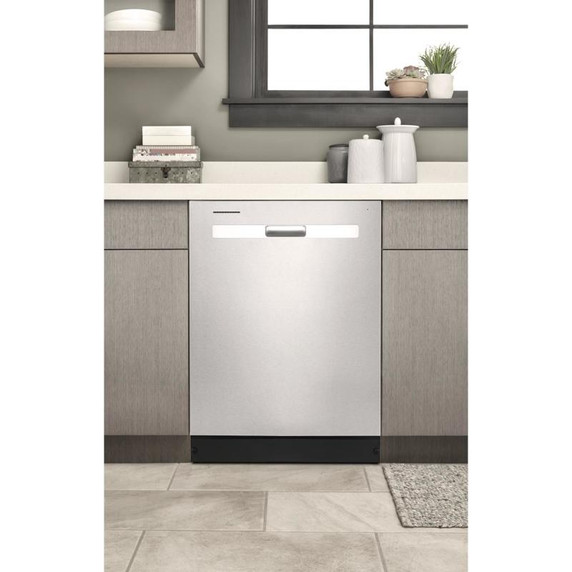 Whirlpool® Quiet Dishwasher with Boost Cycle and Pocket Handle WDP540HAMZ Whirlpool® Quiet Dishwasher with Boost Cycle and Pocket Handle WDP540HAMZ