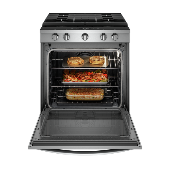 Whirlpool® 5.8 cu. ft. Smart Slide-in Gas Range with Air Fry, when Connected WEG750H0HZ