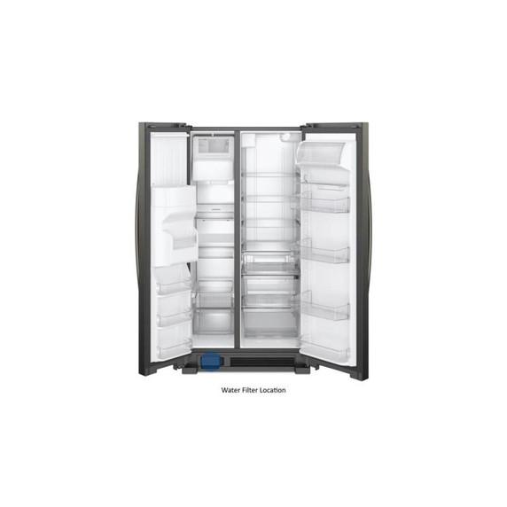 Whirlpool® 33-inch Wide Side-by-Side Refrigerator - 21 cu. ft. WRS321SDHV