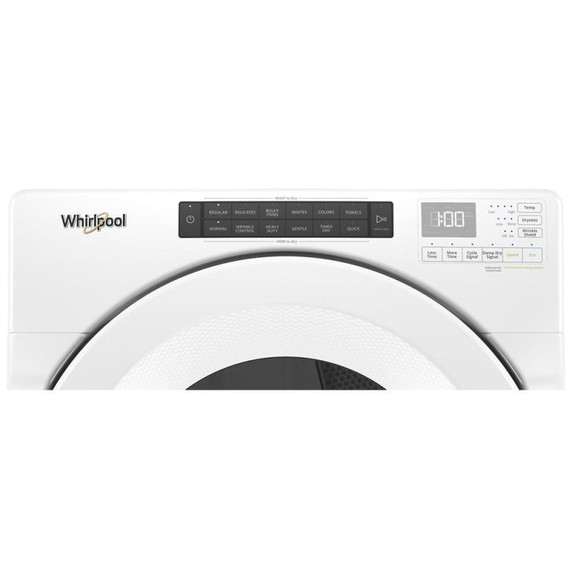 Whirlpool® 7.4 cu.ft Front Load Heat Pump Dryer with Intiutitive Touch Controls, Advanced Moisture Sensing YWHD560CHW