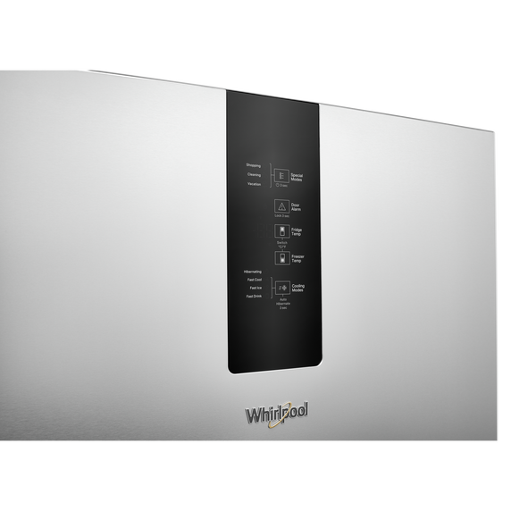 Whirlpool® 24-inch Wide Bottom-Freezer Refrigerator - 12.9 cu. ft. WRB543CMJZ