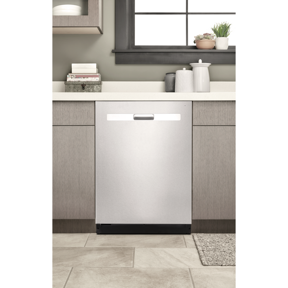 Whirlpool® Quiet Dishwasher with 3rd Rack and Pocket Handle WDP730HAMZ