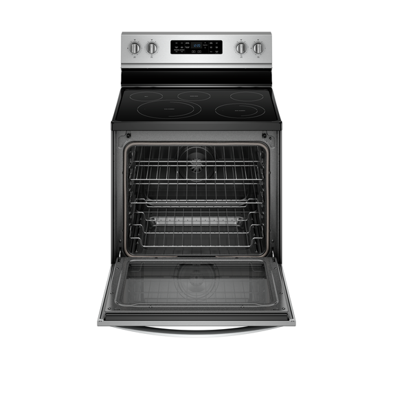 Whirlpool® 6.4 Cu. Ft. Freestanding Electric Range with Frozen Bake™ Technology YWFE775H0HZ