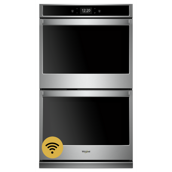 10.0 cu. ft. Smart Double Convection Wall Oven with Air Fry, when Connected WOD77EC0HS