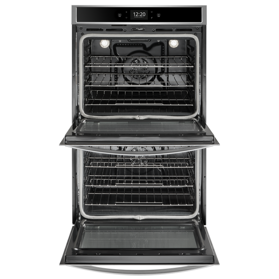 10.0 cu. ft. Smart Double Convection Wall Oven with Air Fry, when Connected WOD77EC0HS