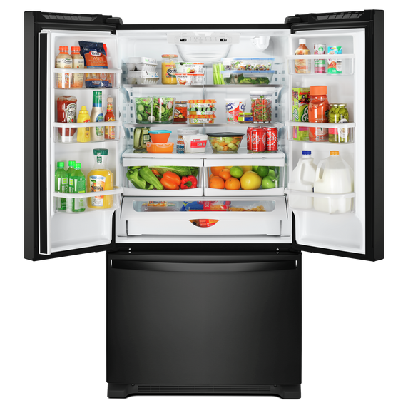 Whirlpool® 36-inch Wide French Door Refrigerator with Water Dispenser - 25 cu. ft. WRF535SWHB