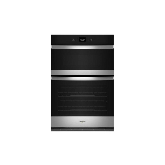 Whirlpool® 5.7 Total Cu. Ft. Combo Wall Oven with Air Fry When Connected WOEC5027LZ Whirlpool® 5.7 Total Cu. Ft. Combo Wall Oven with Air Fry When Connected WOEC5027LZ