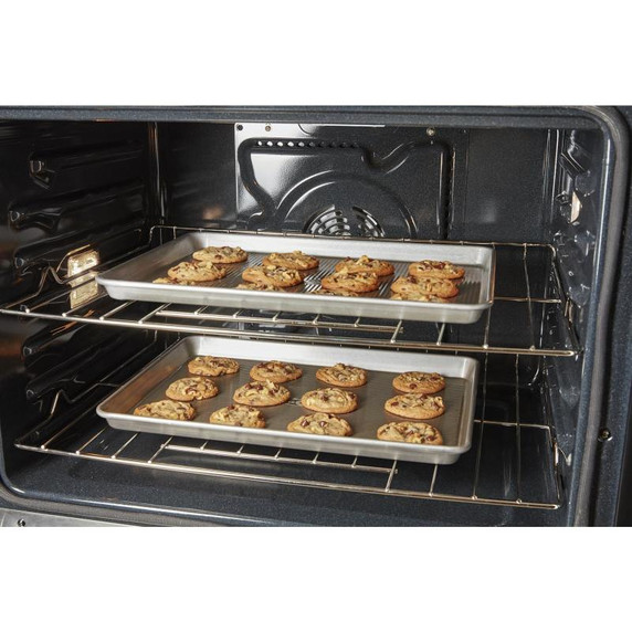Whirlpool® 5.7 Total Cu. Ft. Combo Wall Oven with Air Fry When Connected WOEC5027LZ Whirlpool® 5.7 Total Cu. Ft. Combo Wall Oven with Air Fry When Connected WOEC5027LZ